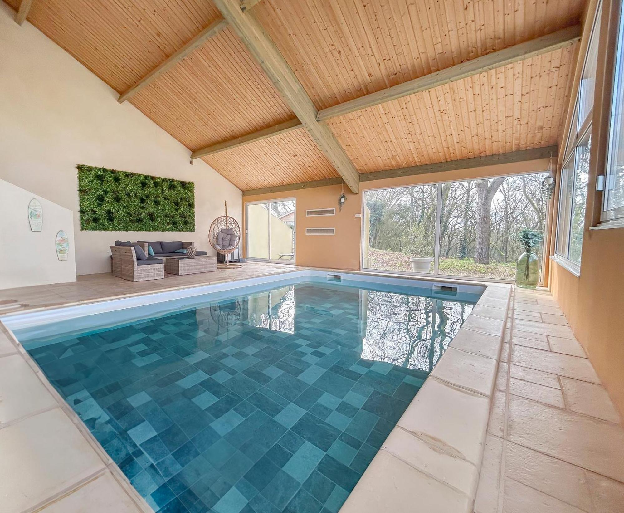 Gite L'Oree Des Buis, Piscine Privatisable 武耶 外观 照片